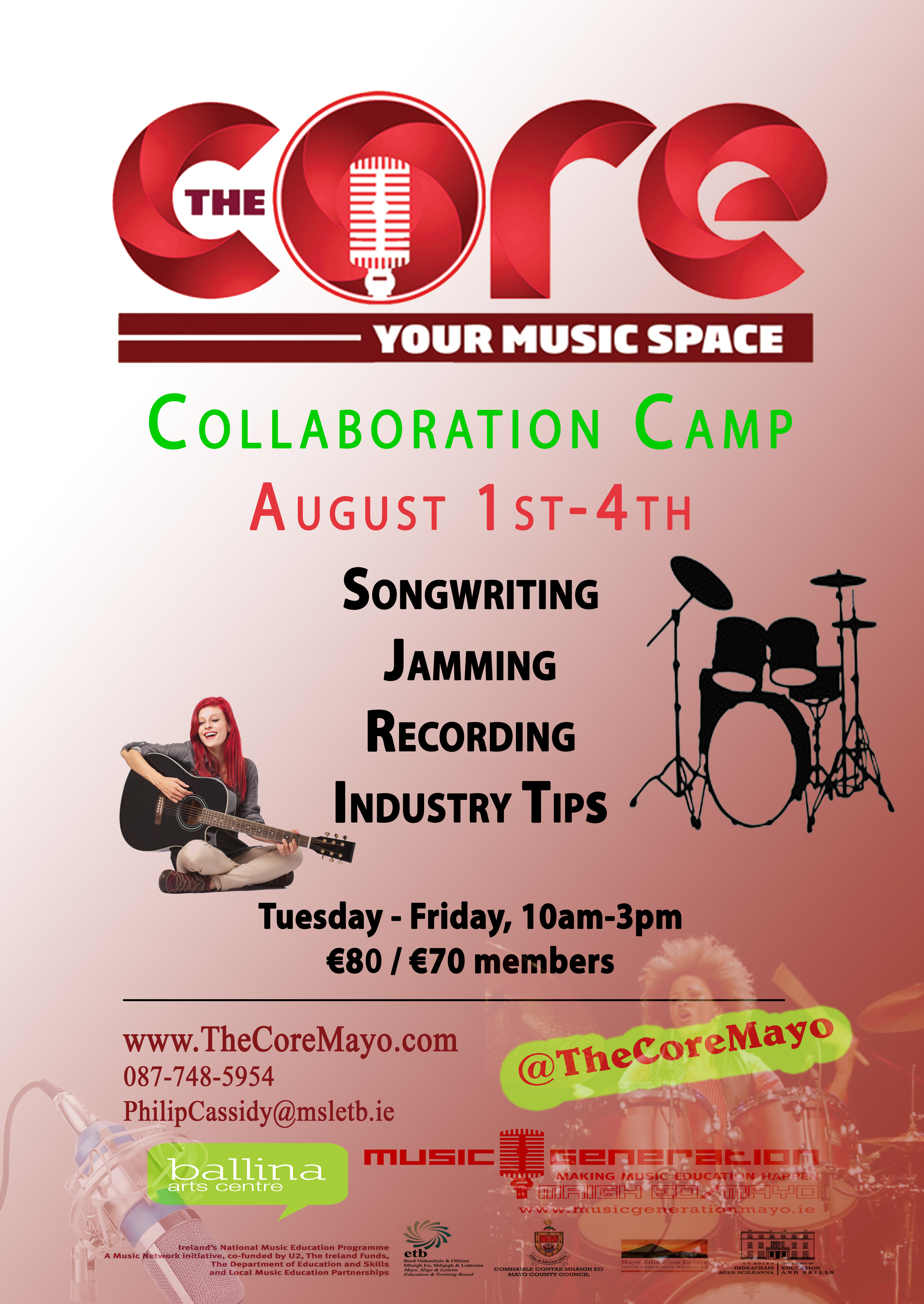 Core Poster Collaboration Camp August